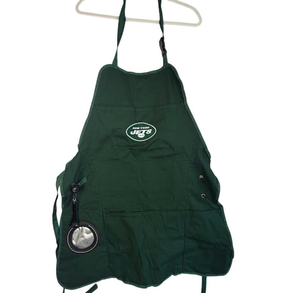 New York Jets Four-Pocket Apron Tailgating NFL Official Jet Shop Fanatics